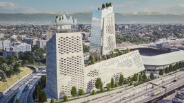 Rendu indicatif © Anderegg-Rinaldi & Architectes Associés