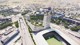 Rendu indicatif © Anderegg-Rinaldi & Architectes Associés