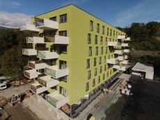 Vue aérienne "Les Plages de Dardagny" - © Anderegg-Rinaldi & Architectes Associés